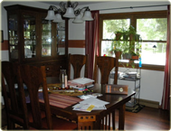 Dining room before home staging