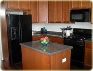 Kitchen after home staging