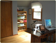 Office before home staging